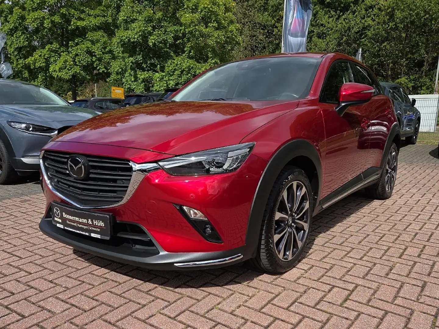 Mazda CX-3 Sports-Line TEC-P *Bose*PDC*AWD*Navi* Rosso - 1