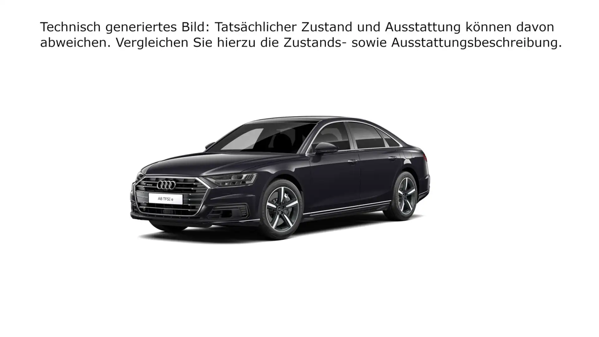 Audi A8 60 TFSI e quattro Schwarz - 2