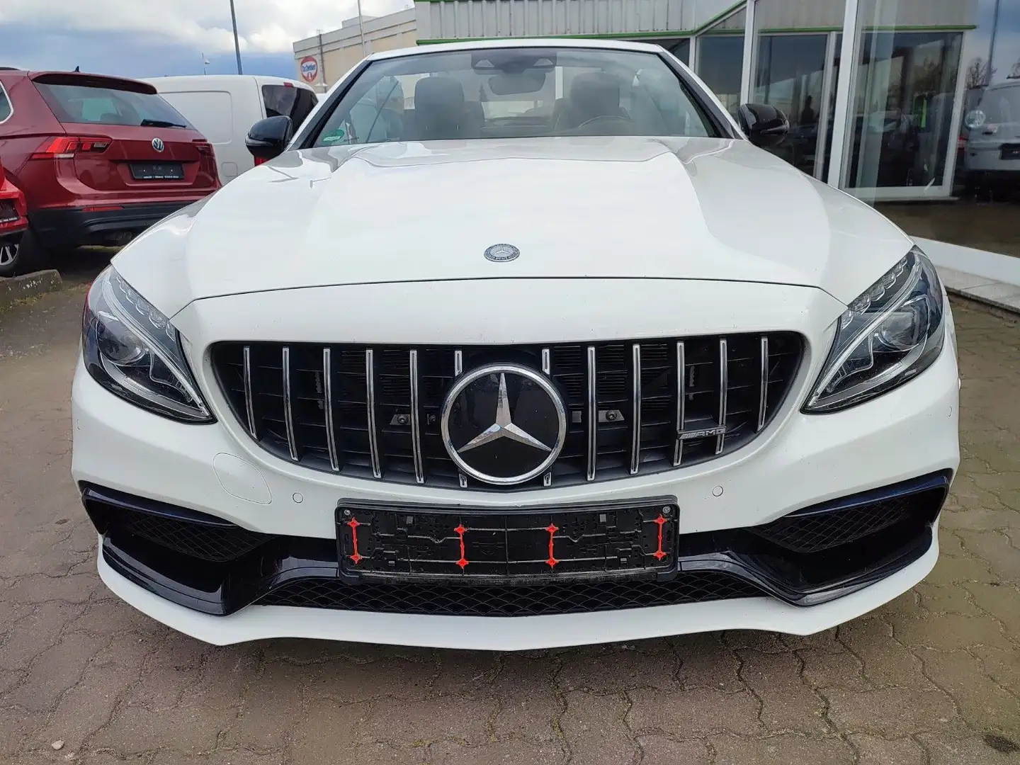 Mercedes-Benz C 63 AMG Cabrio  AHK LED 2. HAND Weiß - 2
