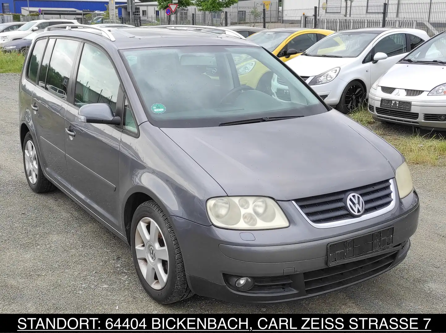 Volkswagen Touran 2.0 FSI 7-SITZER EURO-4 KLIMA 6-GANG TEMP BC ALLWE Grau - 1