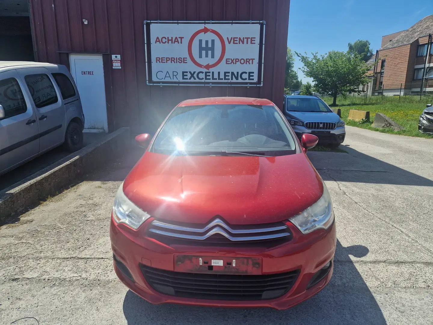 Citroen C4 1.6 HDi Business FAP (Fleet) Rouge - 1