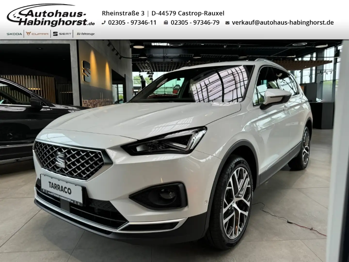 SEAT Tarraco 1.5 TSI DSG Xperience Navi AHK Beats DCC e.Hk 20Al White - 1
