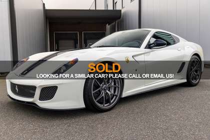 Ferrari 599 GTO - Bianco Avus - 1 of 599