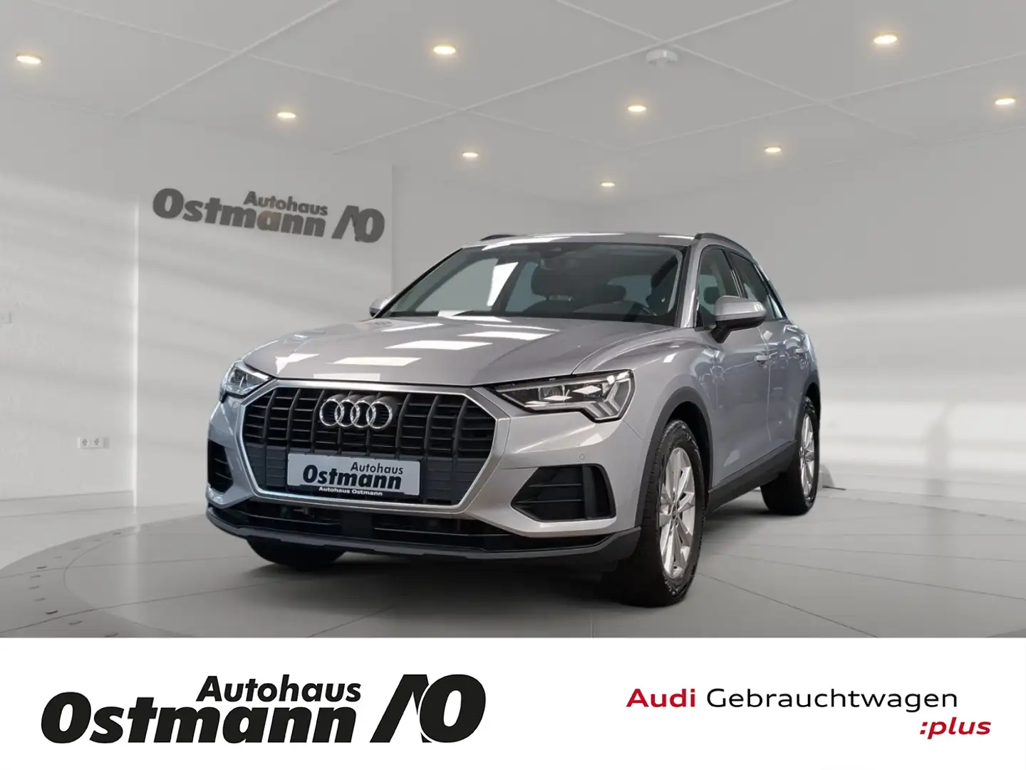 Audi Q3 35 TFSI LED ACC AHK RFK LM SHZ Navi Silber - 1