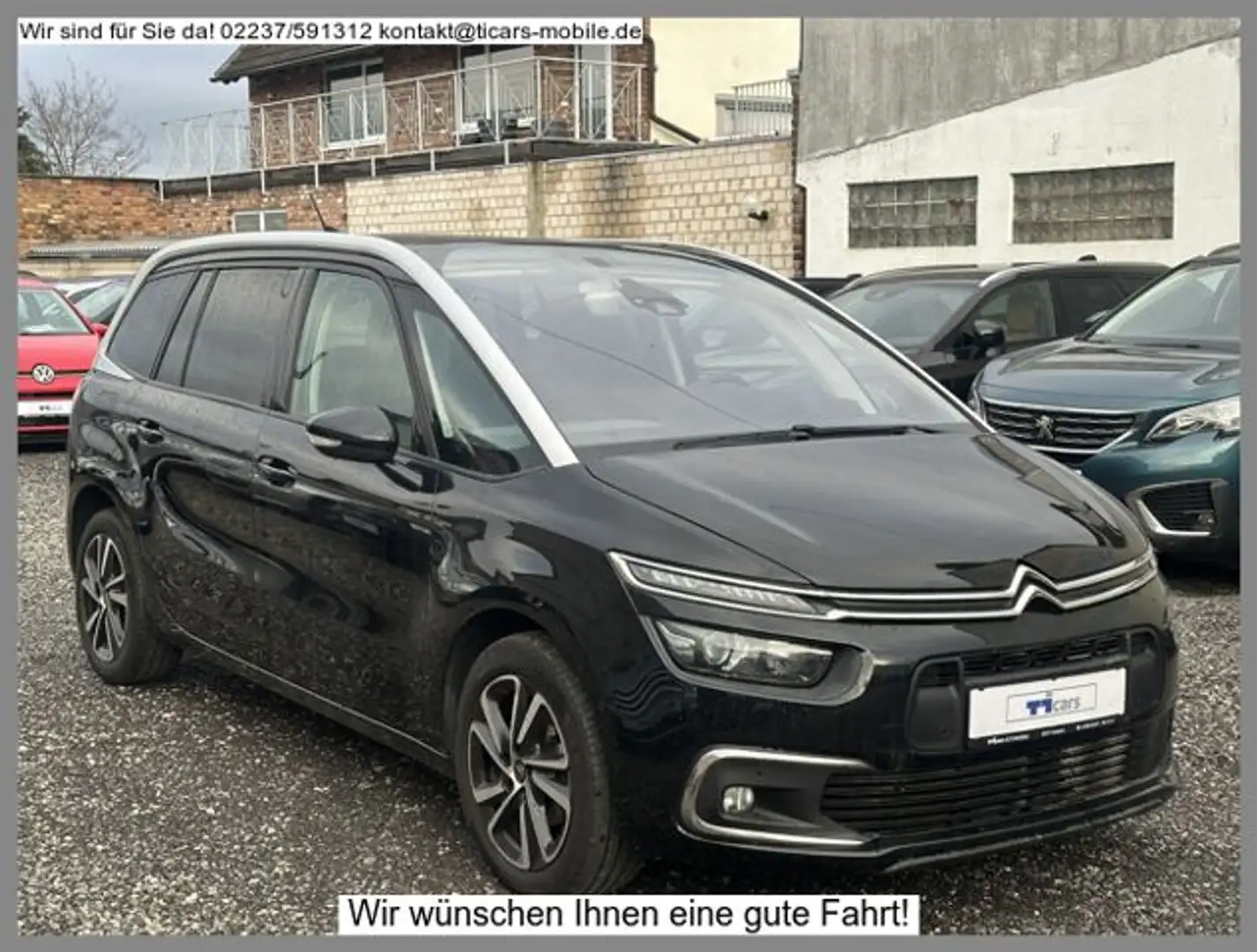 Citroen Grand C4 Picasso *7 Sitzer,Navi,PDC,Kamera,Leder,AHK* Schwarz - 2
