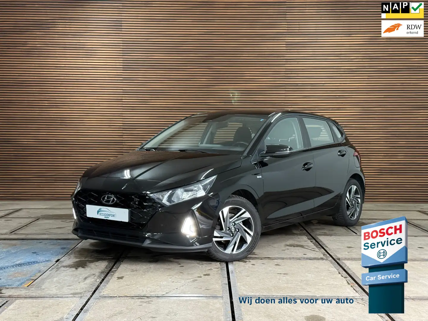 Hyundai i20 1.0 T-GDI Comfort | Camera | Carplay | LED | Stoel Zwart - 1