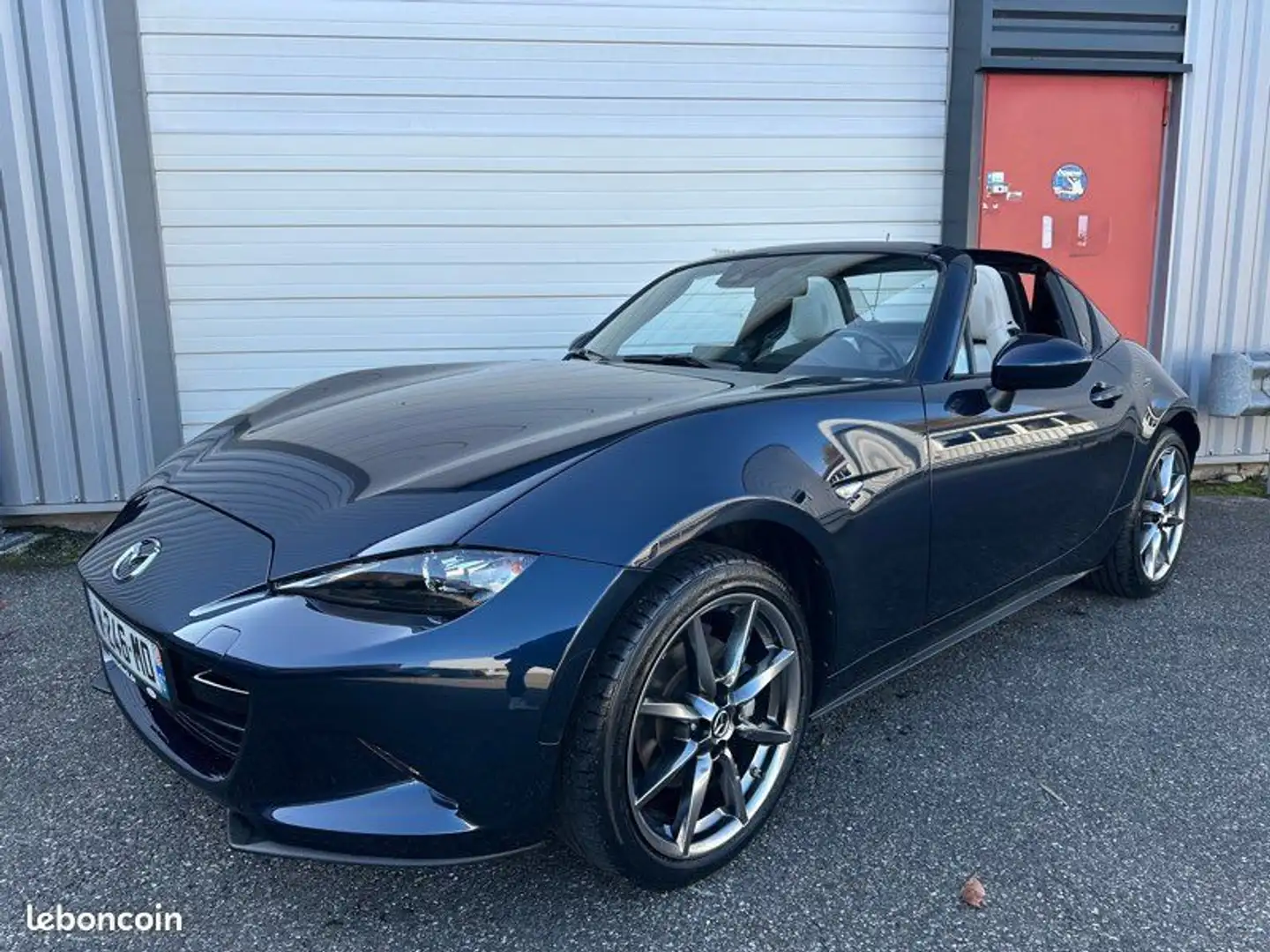Mazda MX-5 mx5 iv rf 2.0 skyactiv-g 184 selection cuir blanc Blau - 1