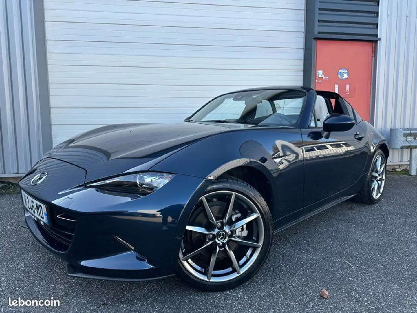 Mazda MX-5 mx5 iv rf 2.0 skyactiv-g 184 selection cuir blanc Blau - 2