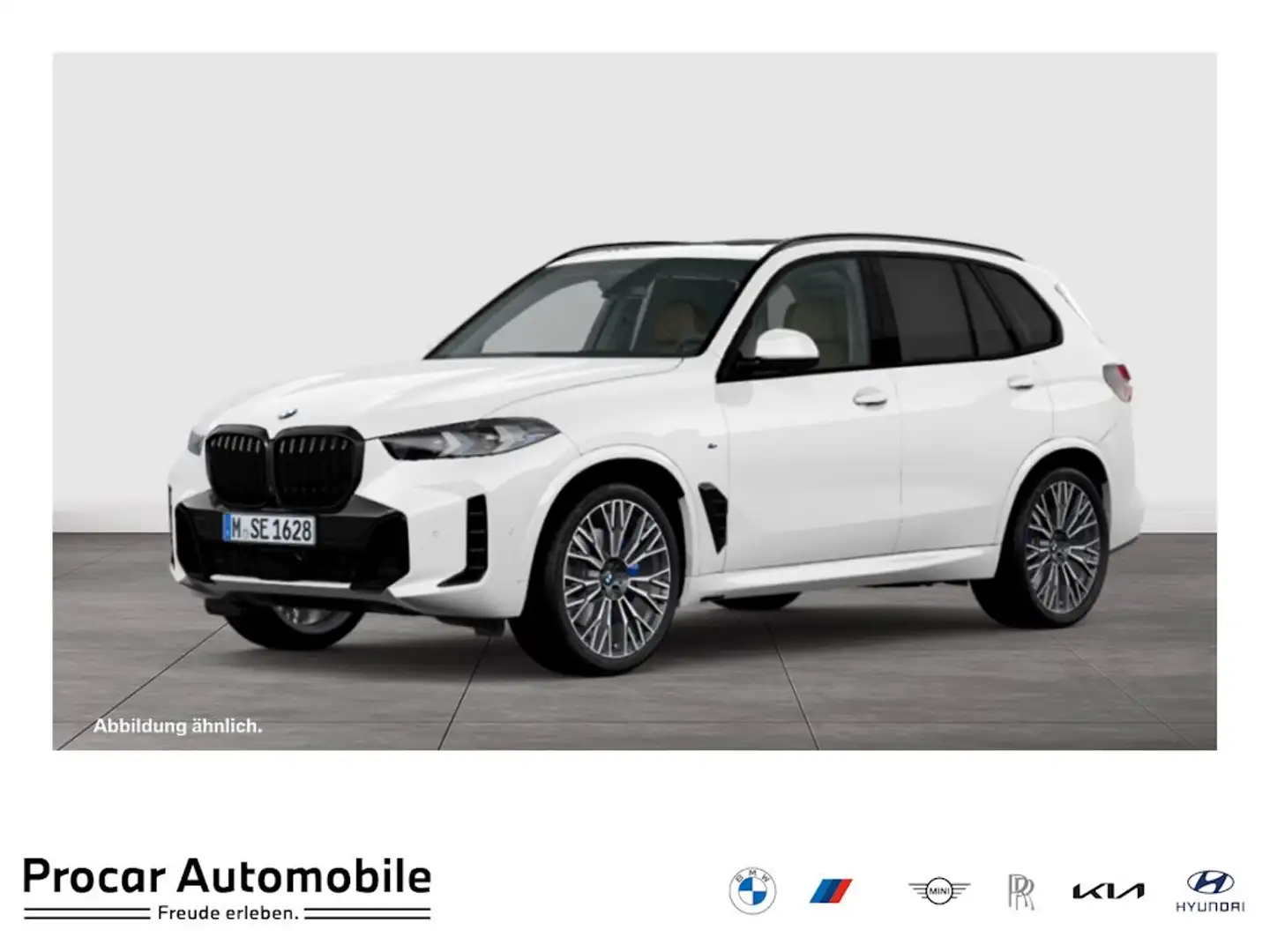BMW X5 xDrive40d M Sport HUD PANO ACC AHK 360°KAM Weiß - 1