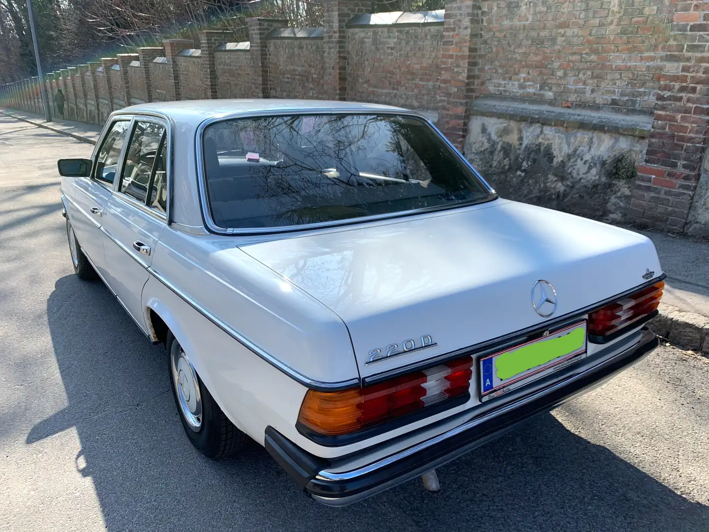 Mercedes-Benz 220 Old/Younftimer Weiß - 1