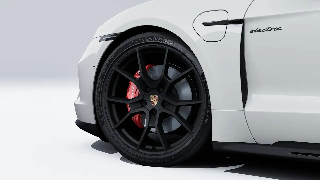 Porsche Taycan GTS ST FACELIFT BATT+/SPORTDES/ACHTERASST/PTV+/PANO/AIR/21"RS/HDMATR/CHRONO/ENTRY/SOFTCL/HUD/360/ACC/DISPLAY/18W/BOSE, миниатюра 15