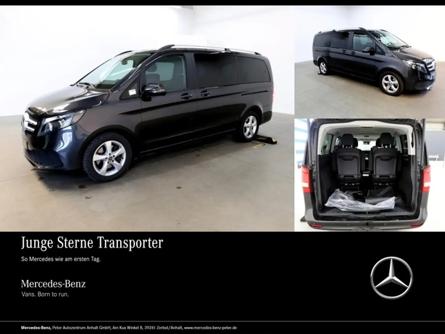 Mercedes-Benz V 220 d EDITION Lang Distronic/Rückfahrkamera Szary - 1