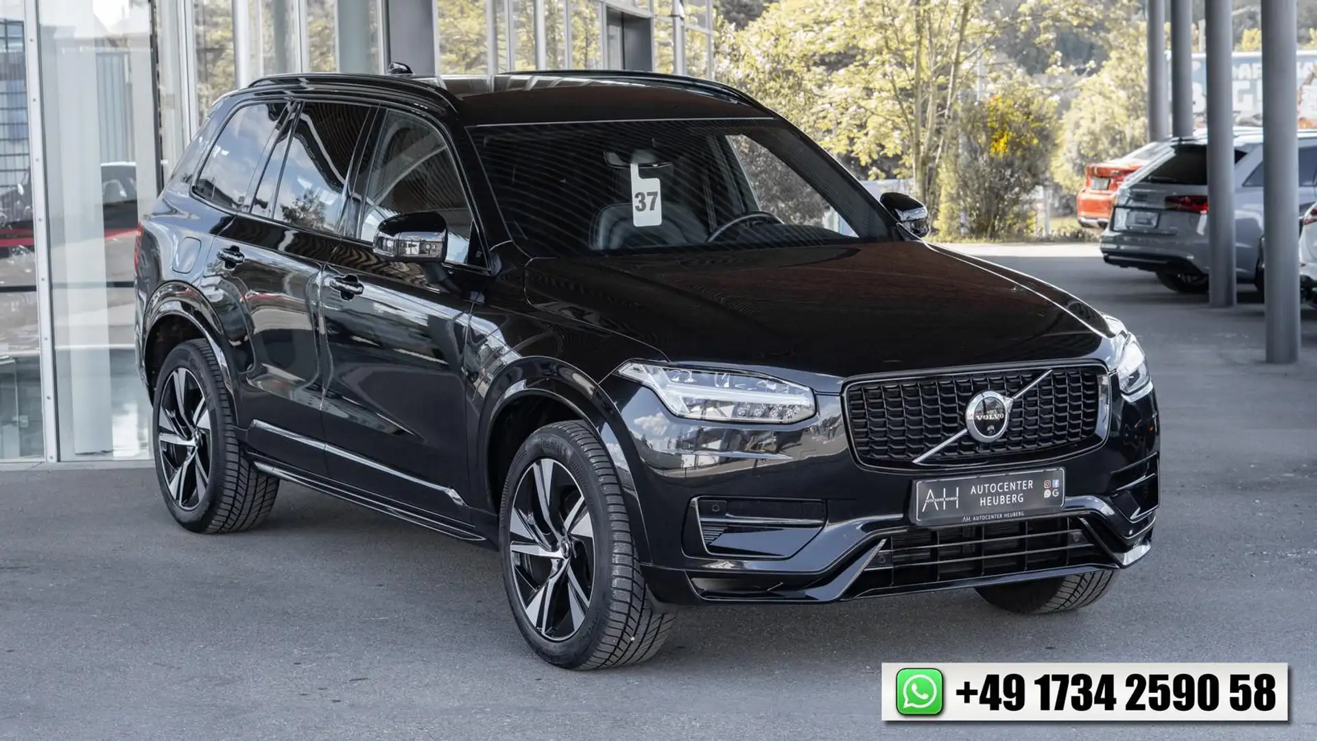 Volvo XC90 R Design*360°*ACC*SERVICE NEU* Schwarz - 1