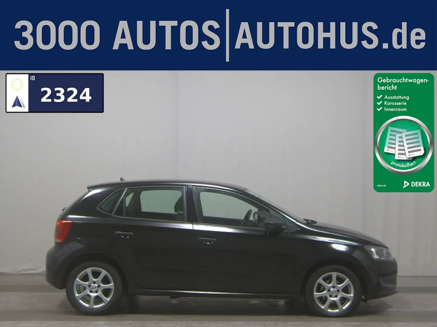 Volkswagen Polo 1.2 Trendline Klima LM-Felgen Negro - 1