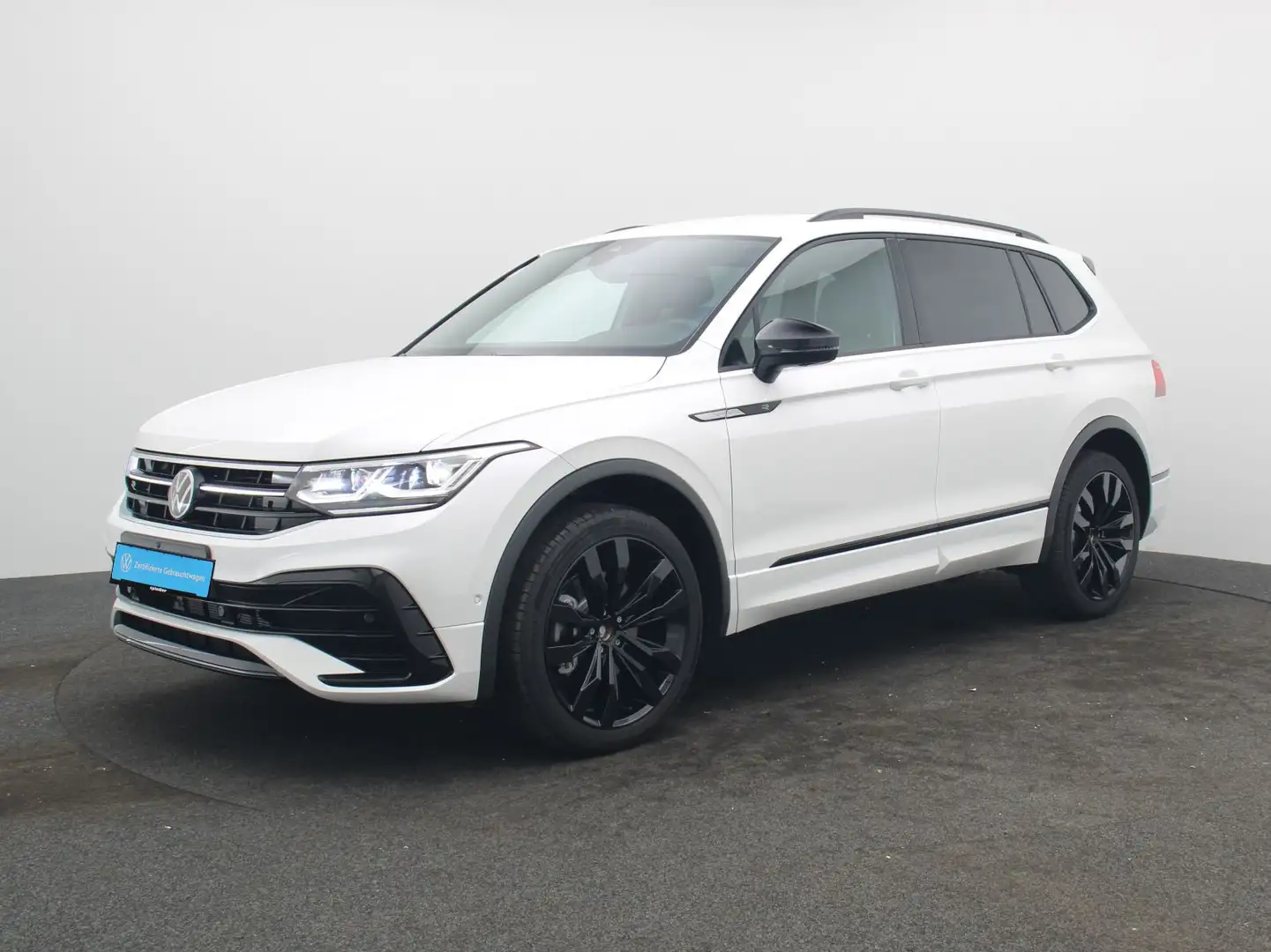 Volkswagen Tiguan Allspace R-Line Black 2.0TDI DSG 4M / AHK Weiß - 2