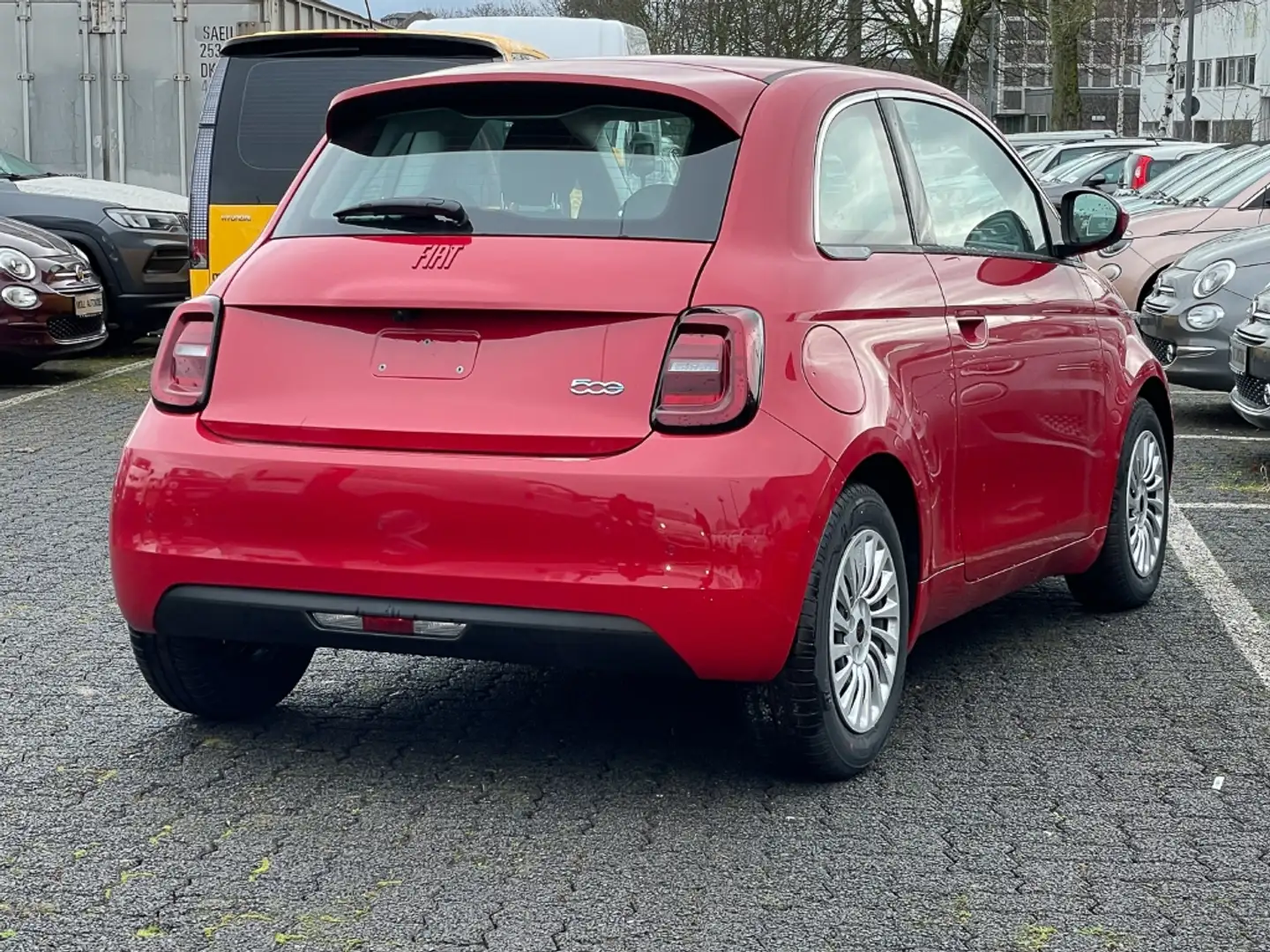 Fiat 500e Red / Navi / Klimaaut. / Apple Carplay Rojo - 2