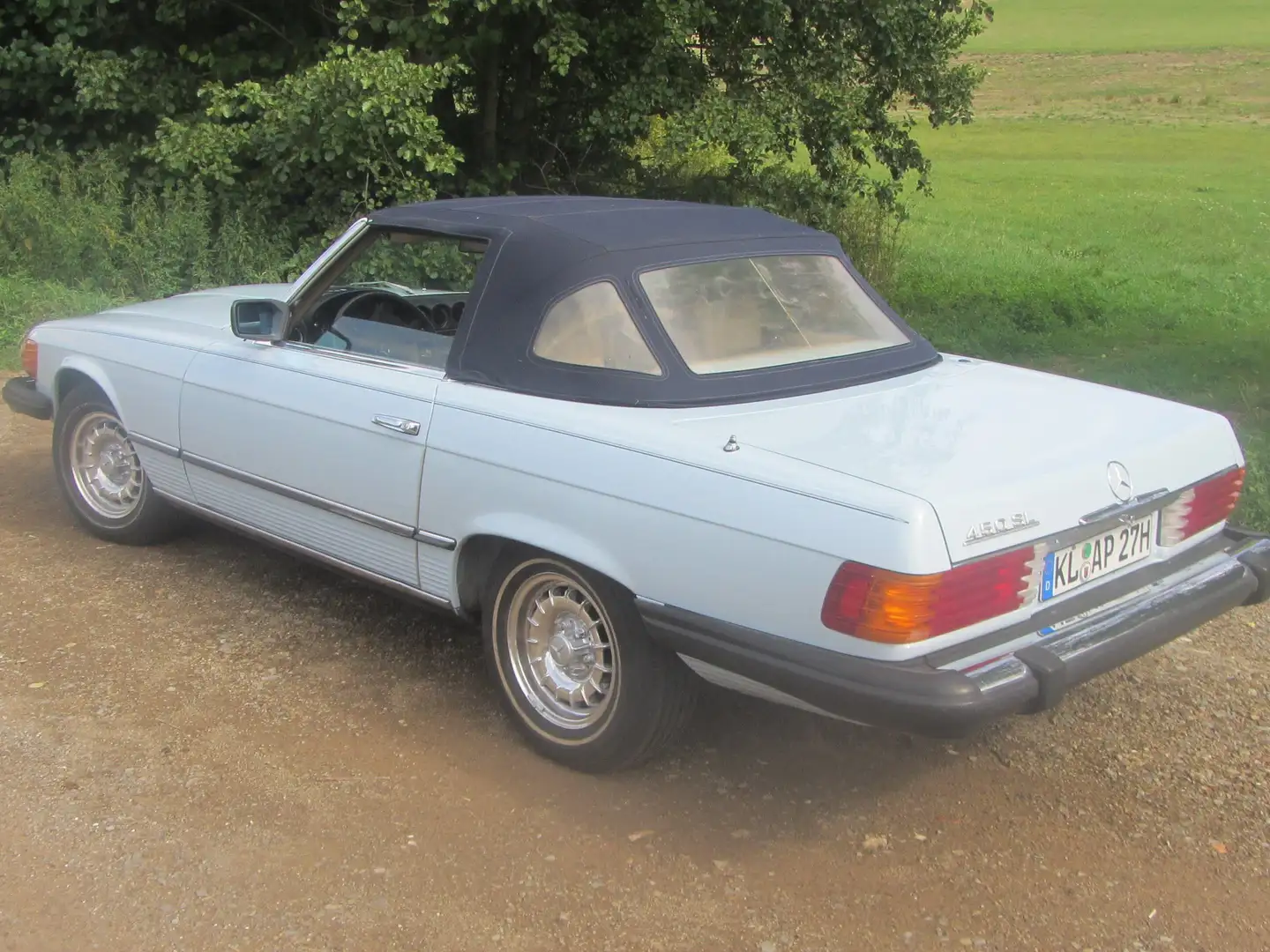 Mercedes-Benz 450 sl Albastru - 2