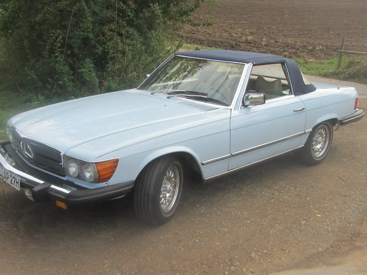 Mercedes-Benz 450 sl Albastru - 1