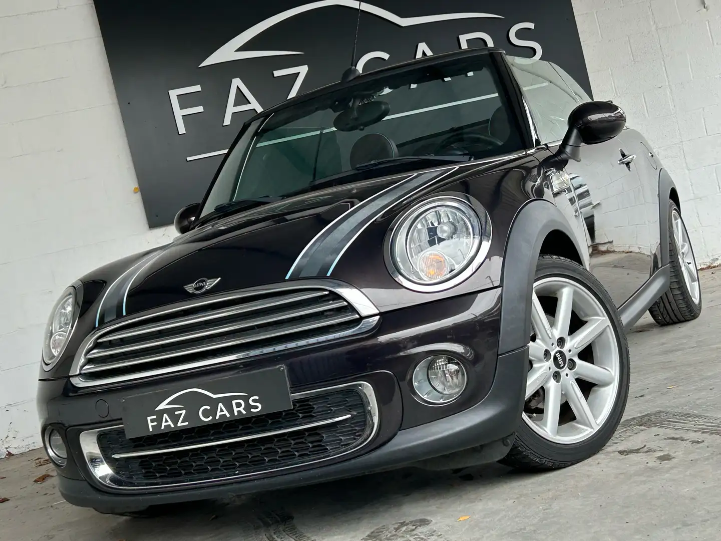 MINI Cooper D Cabrio Cabriolet 1.6 DPF * 1ER PROP + CUIR + GARANTIE * Brun - 1