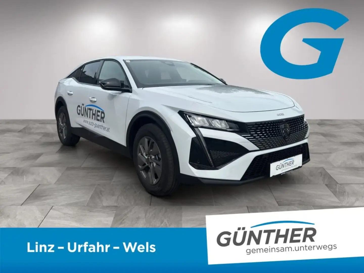 Peugeot 408 ALLURE Hybrid 136 E-DCS6 Weiß - 2