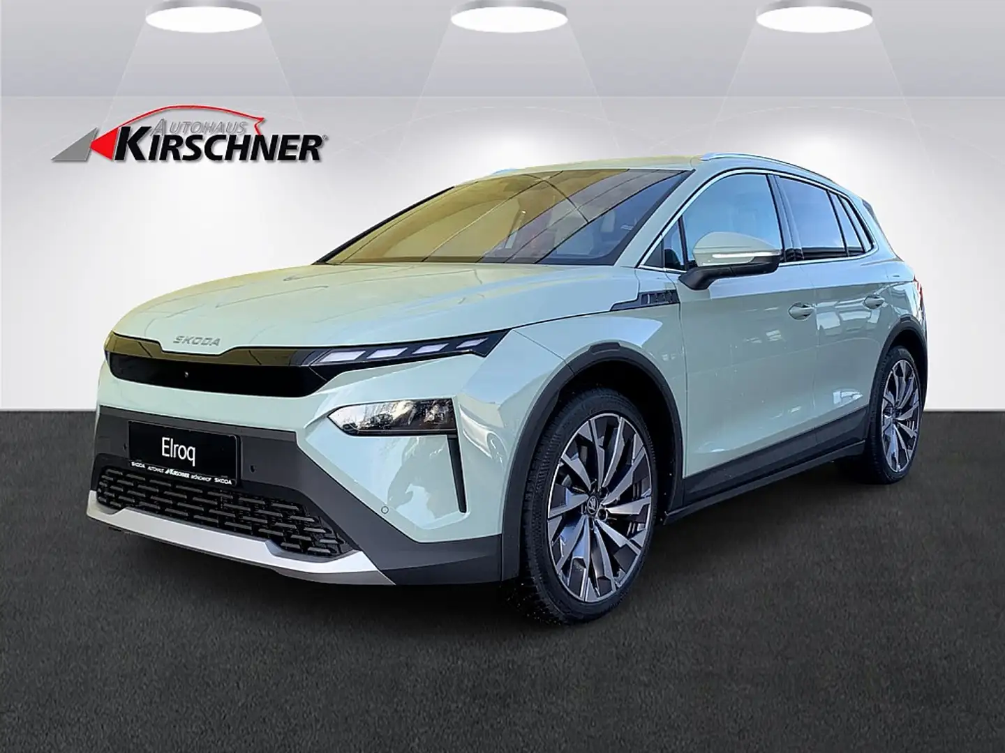 Skoda Elroq 85 Grün - 1