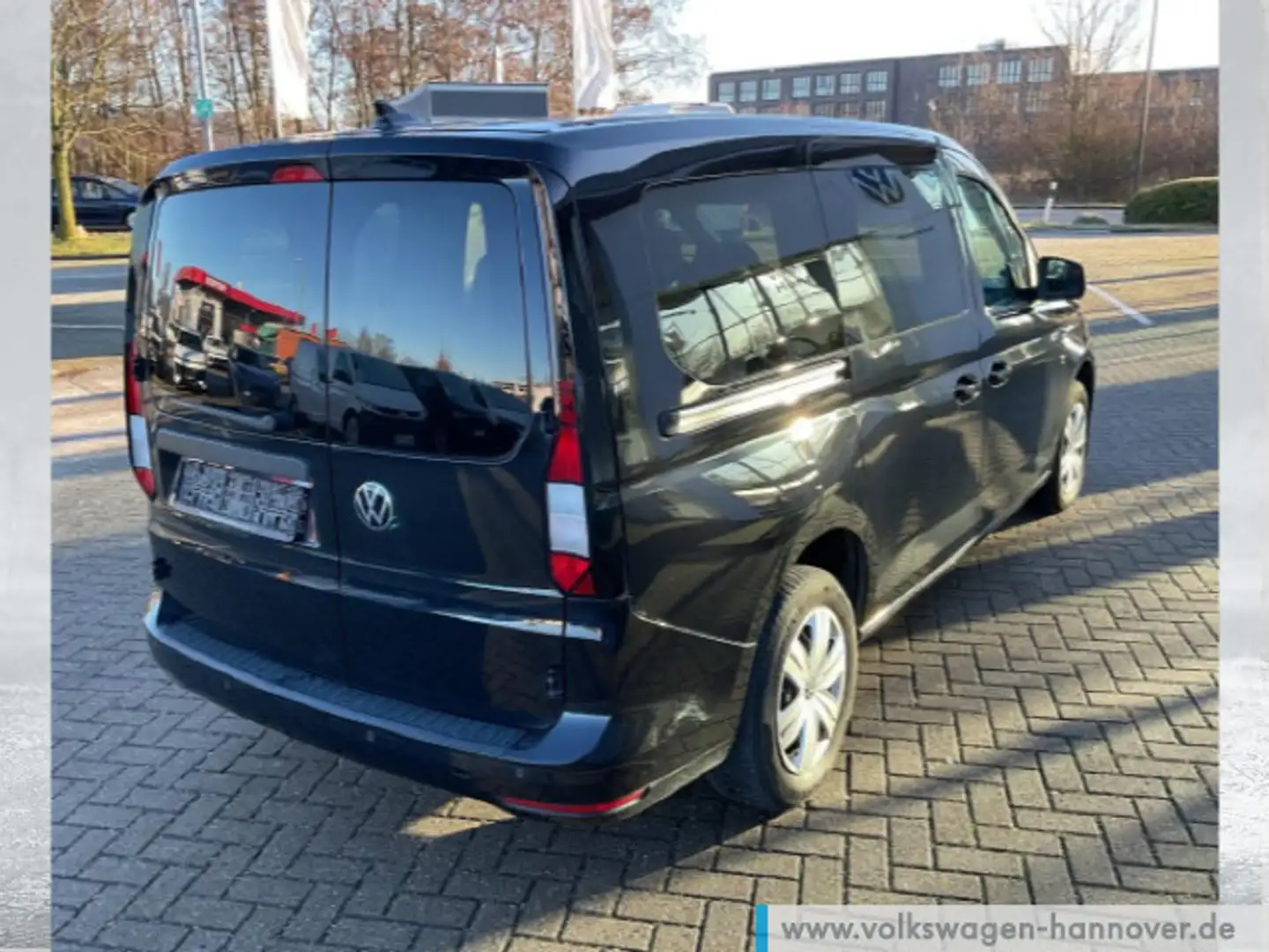 Volkswagen Caddy 2.0 TDI Navi DigCockpit PDC SHZ Schwarz - 2