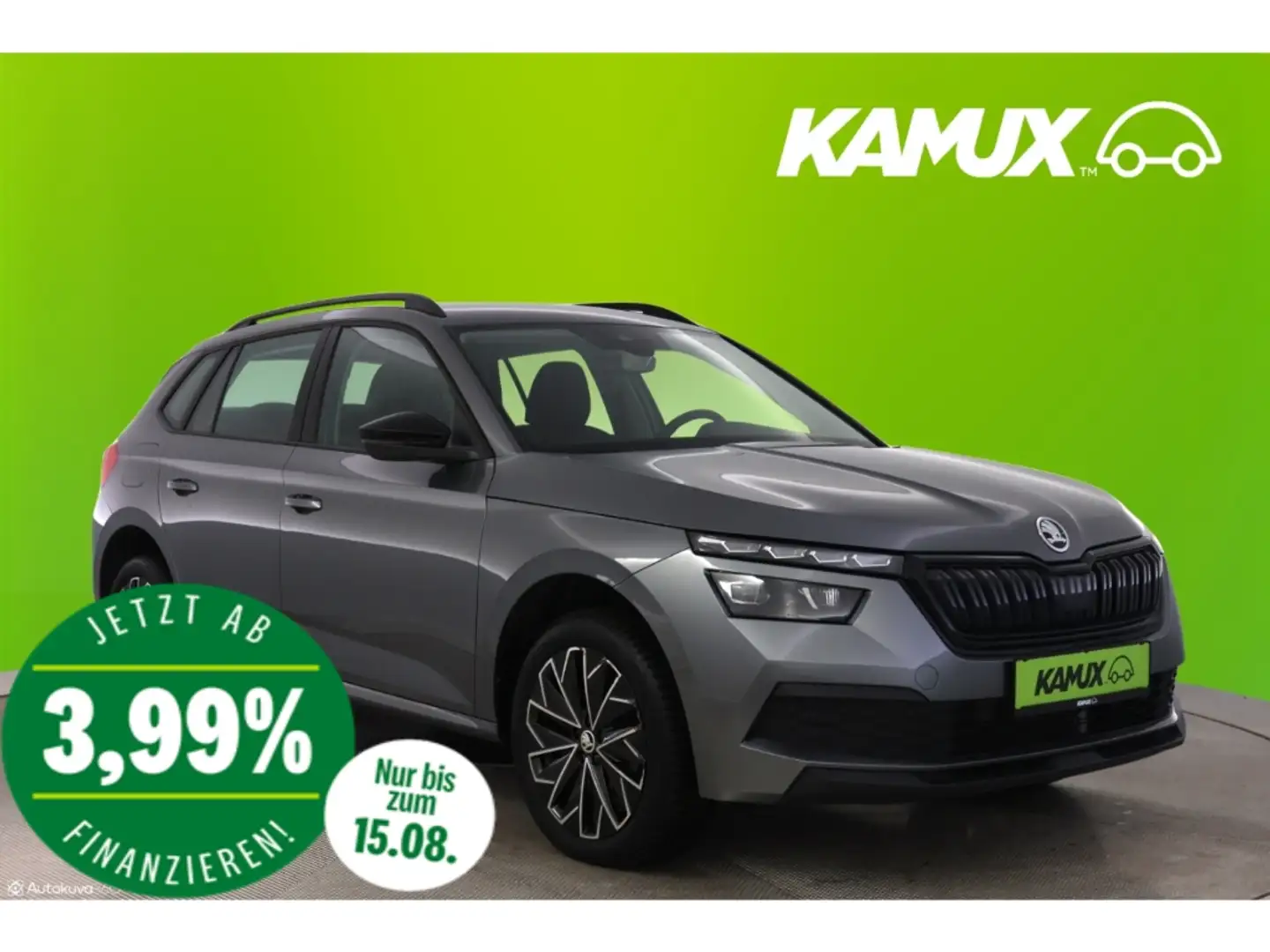 Skoda Kamiq 1.5TSI DSG Style+LED+KAMERA+CARPLAY Grau - 1