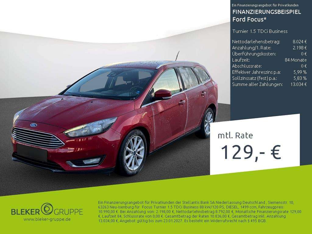 Second hand Ford Focus 1.5