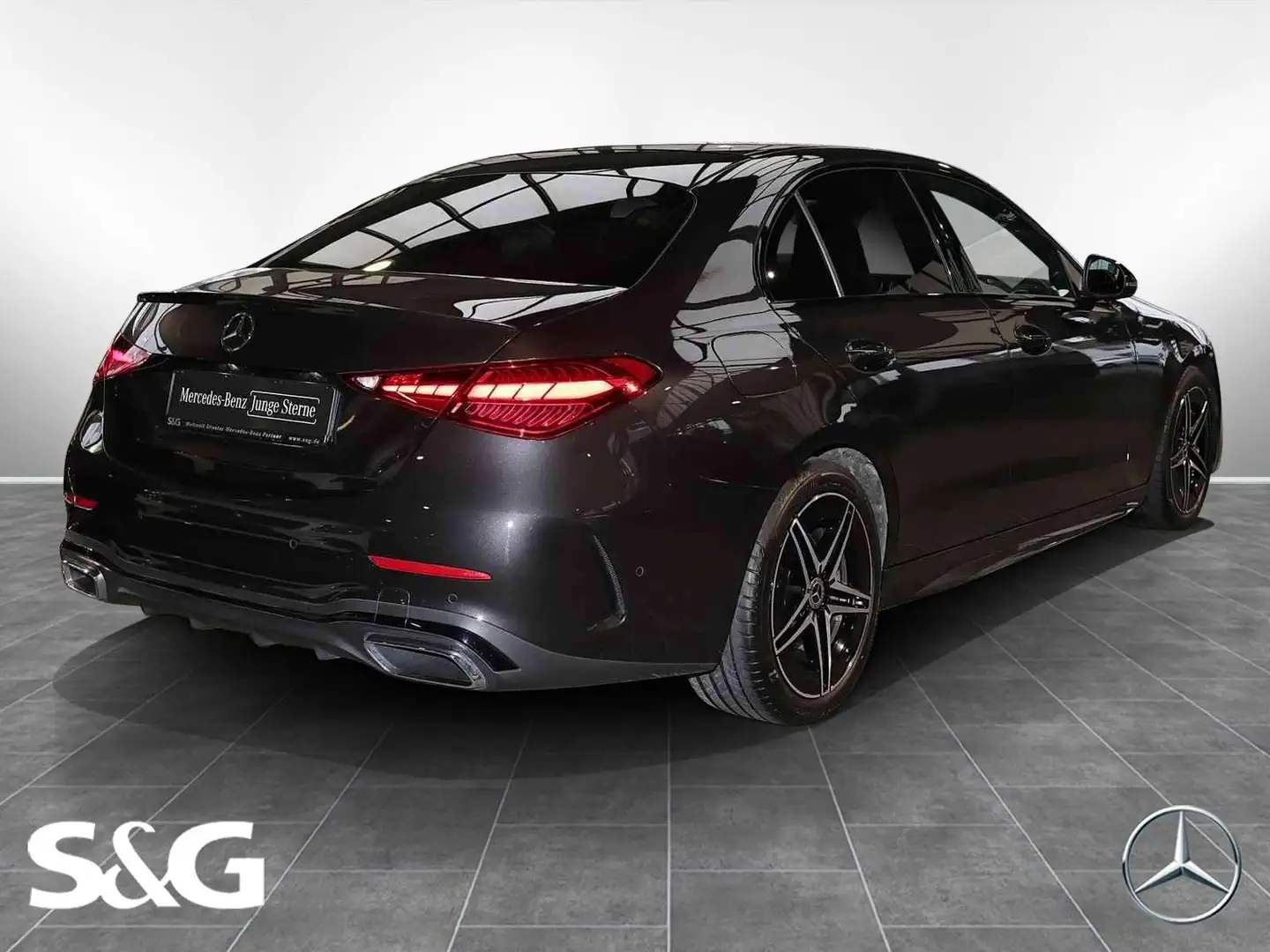 Mercedes-Benz C 200 AMG Edition DISTRONIC+360°+MEMORY+NIGHT Grau - 2