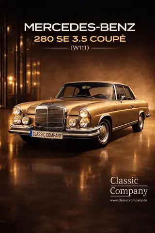 Mercedes-Benz 280 SE 3.5 Coupe W111 Flachkühler