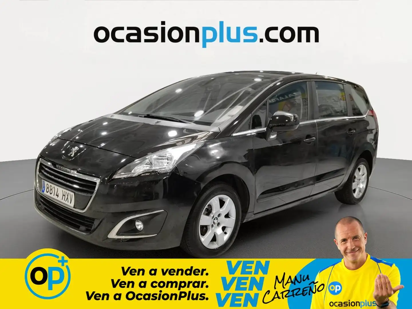 Peugeot 5008 1.6HDI Active 115 Negro - 1