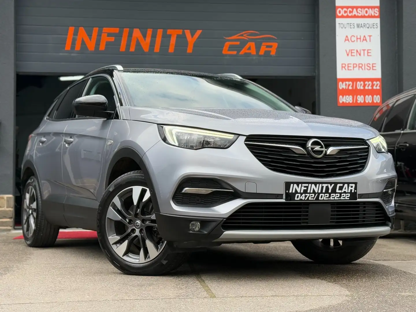 Opel Grandland X 1.5 Turbo ECOTEC D Ultimate Grigio - 1