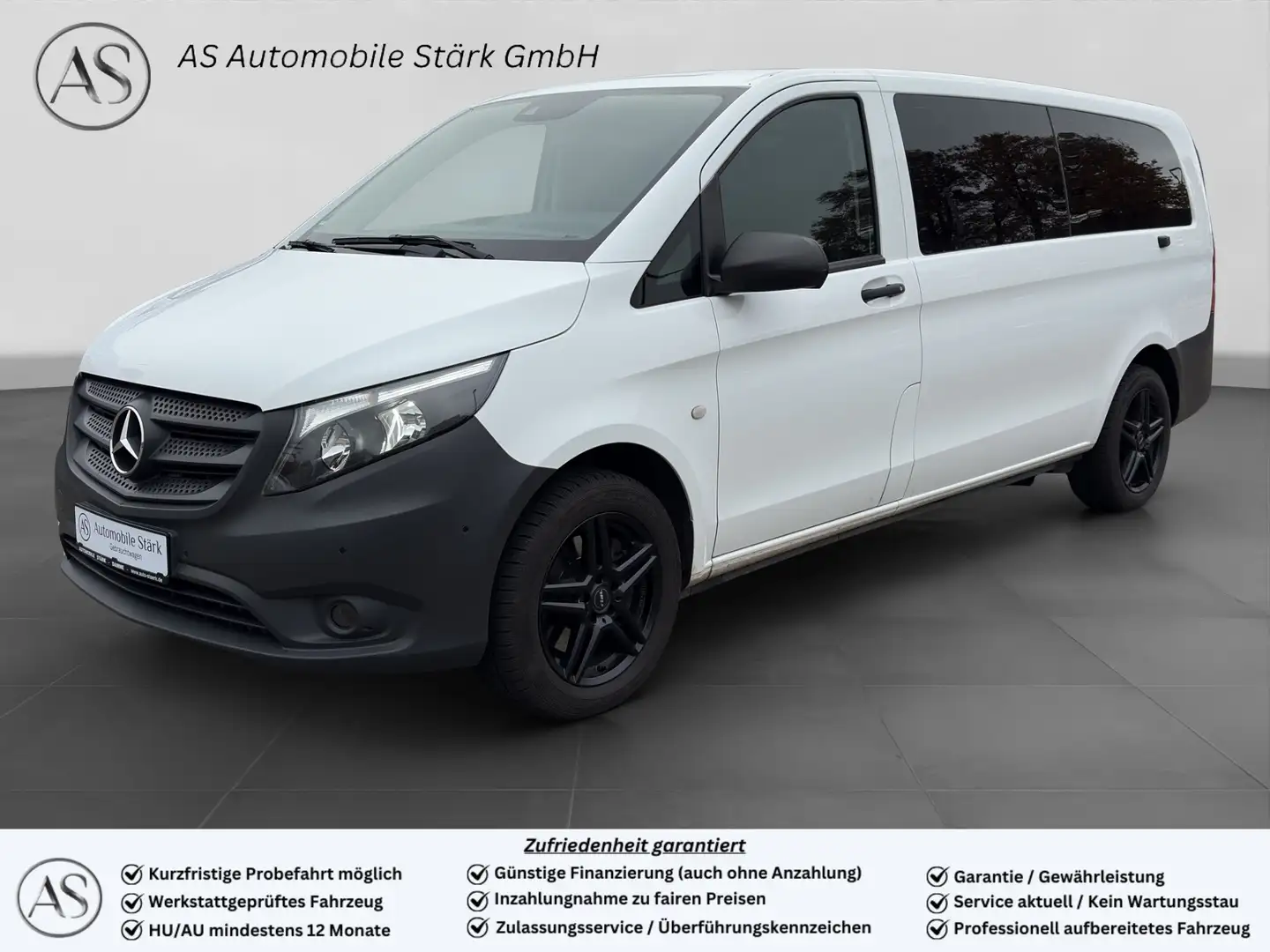 Mercedes-Benz Vito 114 CDI Pro extralang LED+Kamera+CarPlay Weiß - 1