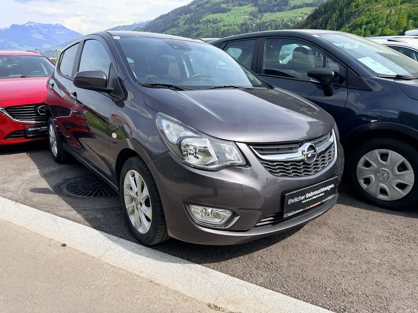 Opel Karl Exklusiv | wenig KM | gute Ausstattung | 8 fach Grau - 1