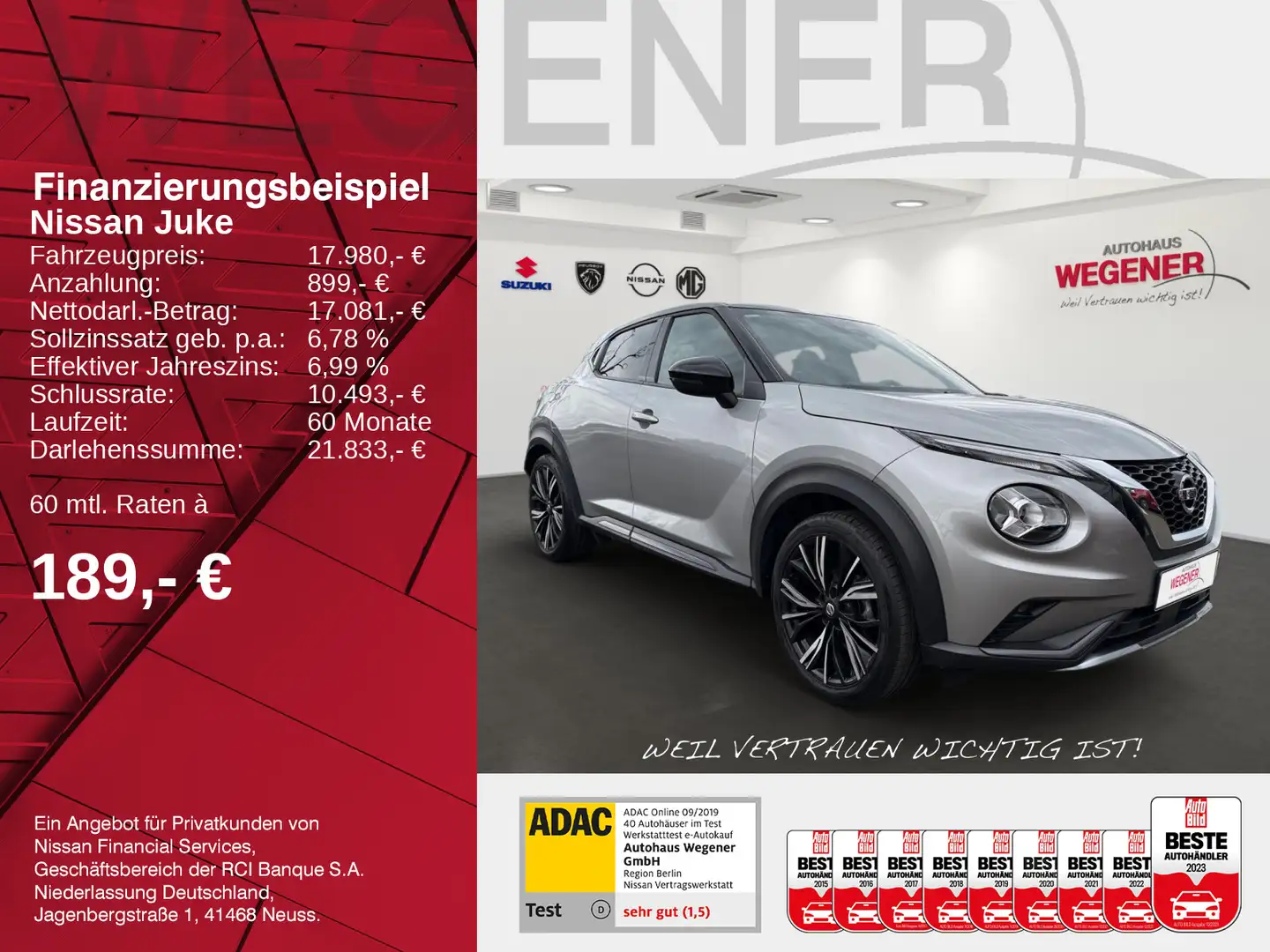 Nissan Juke JUKE N-DESIGN KAMERA NAVI KLIMA SHZ Noir - 2