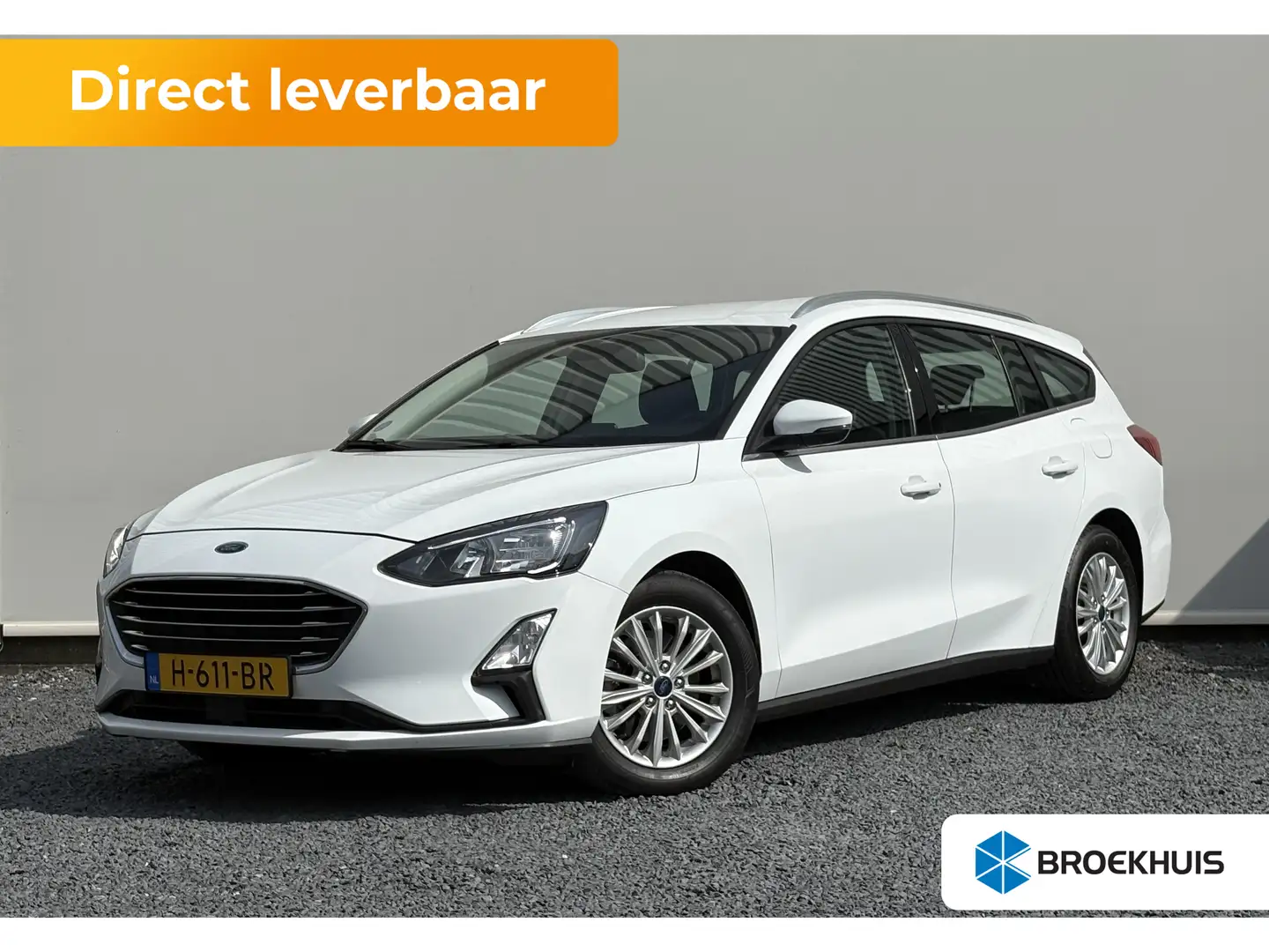 Ford Focus Wagon 1.0 EcoBoost Titanium Business 125 PK | Appl Blanc - 1