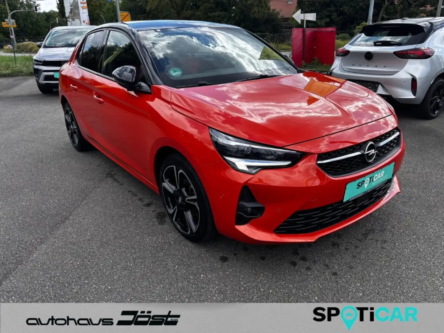 Opel Corsa F GS Line 1.2 T Automatik PDC RFK Sitzh. Orange - 1