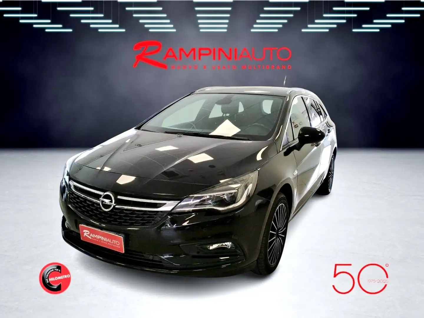 Opel Astra 1.4 Turbo 110CV EcoMETANO Sports Tourer Nero - 2