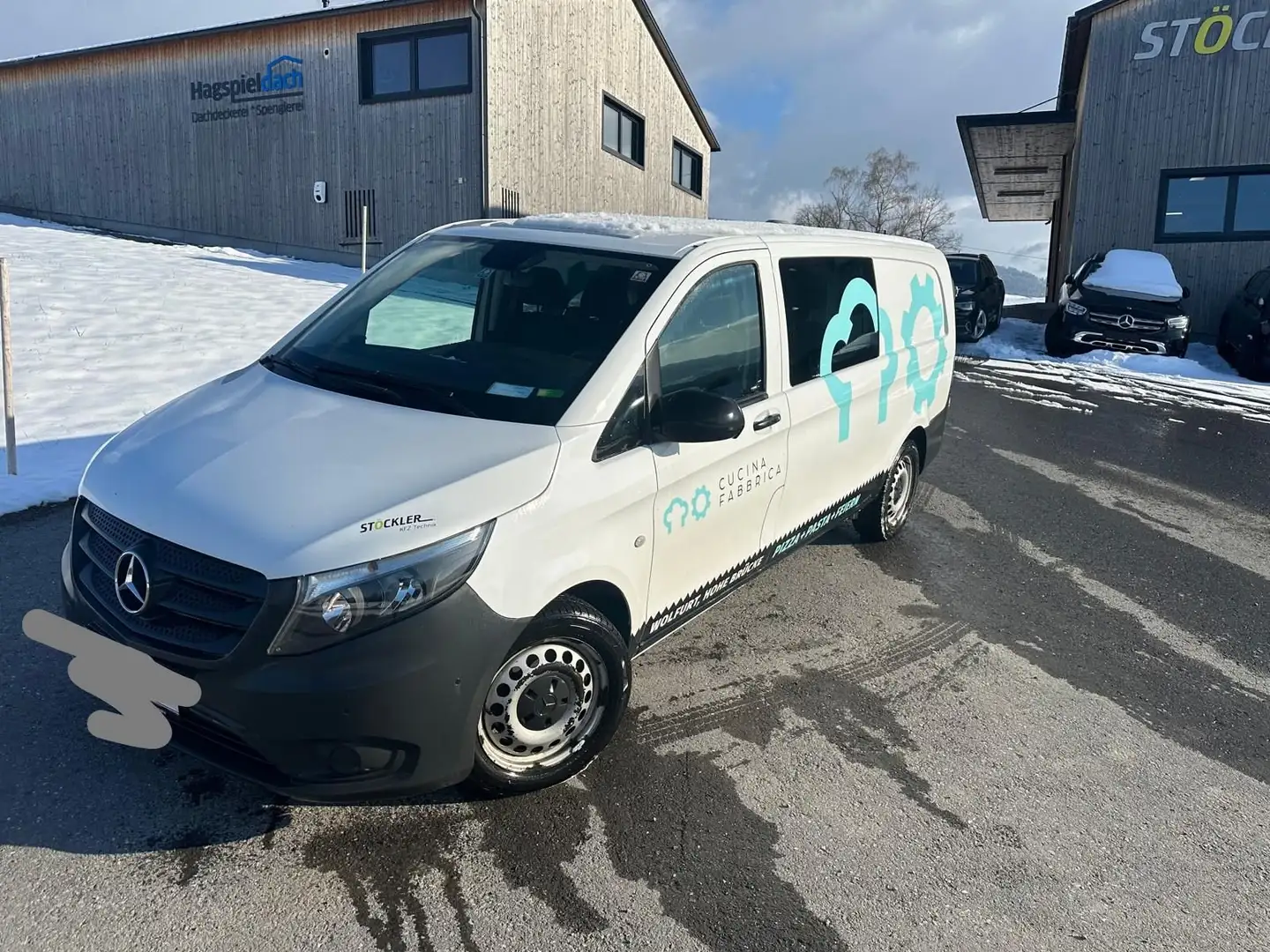Mercedes-Benz Vito 116 CDI Mixto 4MATIC extralang Weiß - 1