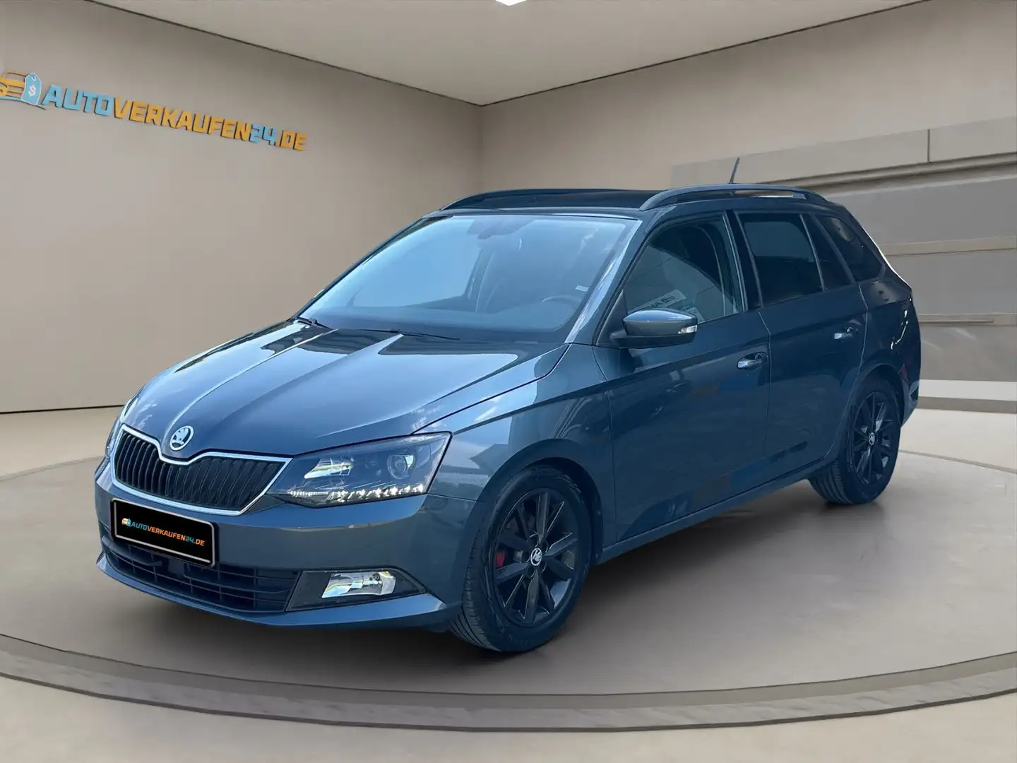 Skoda Fabia Combi Style 1.2 TSI PDC SHZ KLIMA TEMPO BT Gris - 1