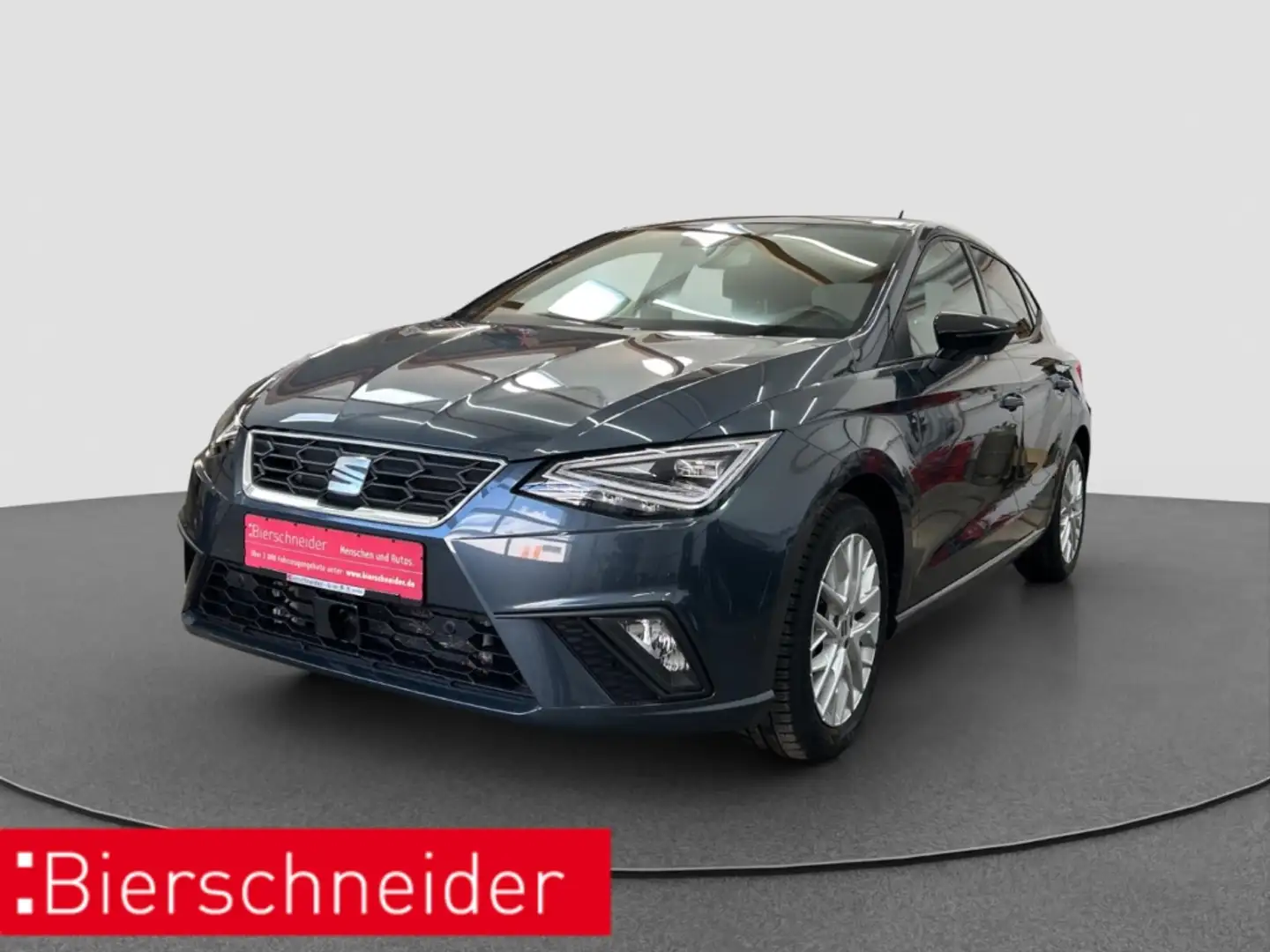 SEAT Ibiza 1.0 TSI FR NAVI CAM SHZ PDC LED Grau - 1