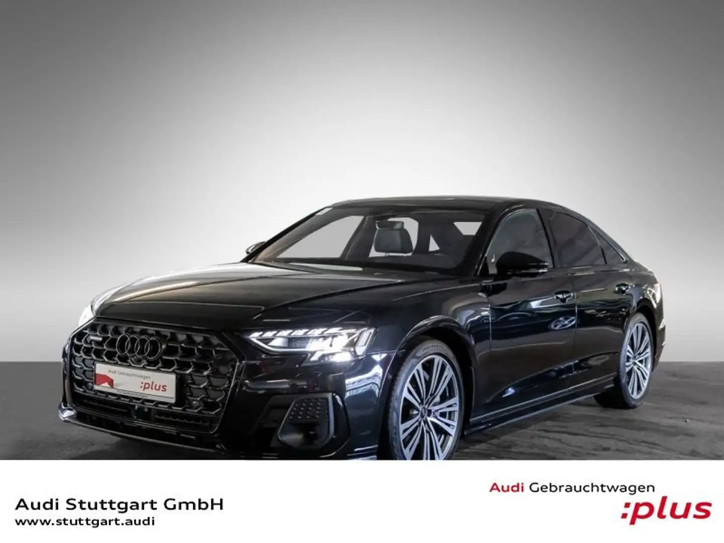 Audi A8 55 TFSI quattro Matrix HeadUp Pano 360° B&O Schwarz - 2