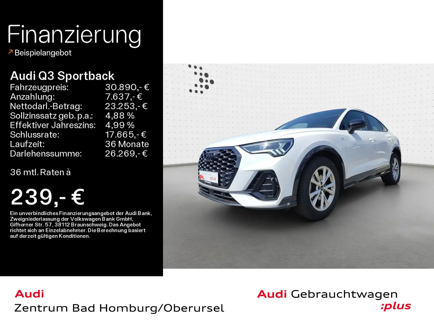 Audi Q3 35 TDI S line*LED*Alu*PDC*Pano*Virt Bílá - 1
