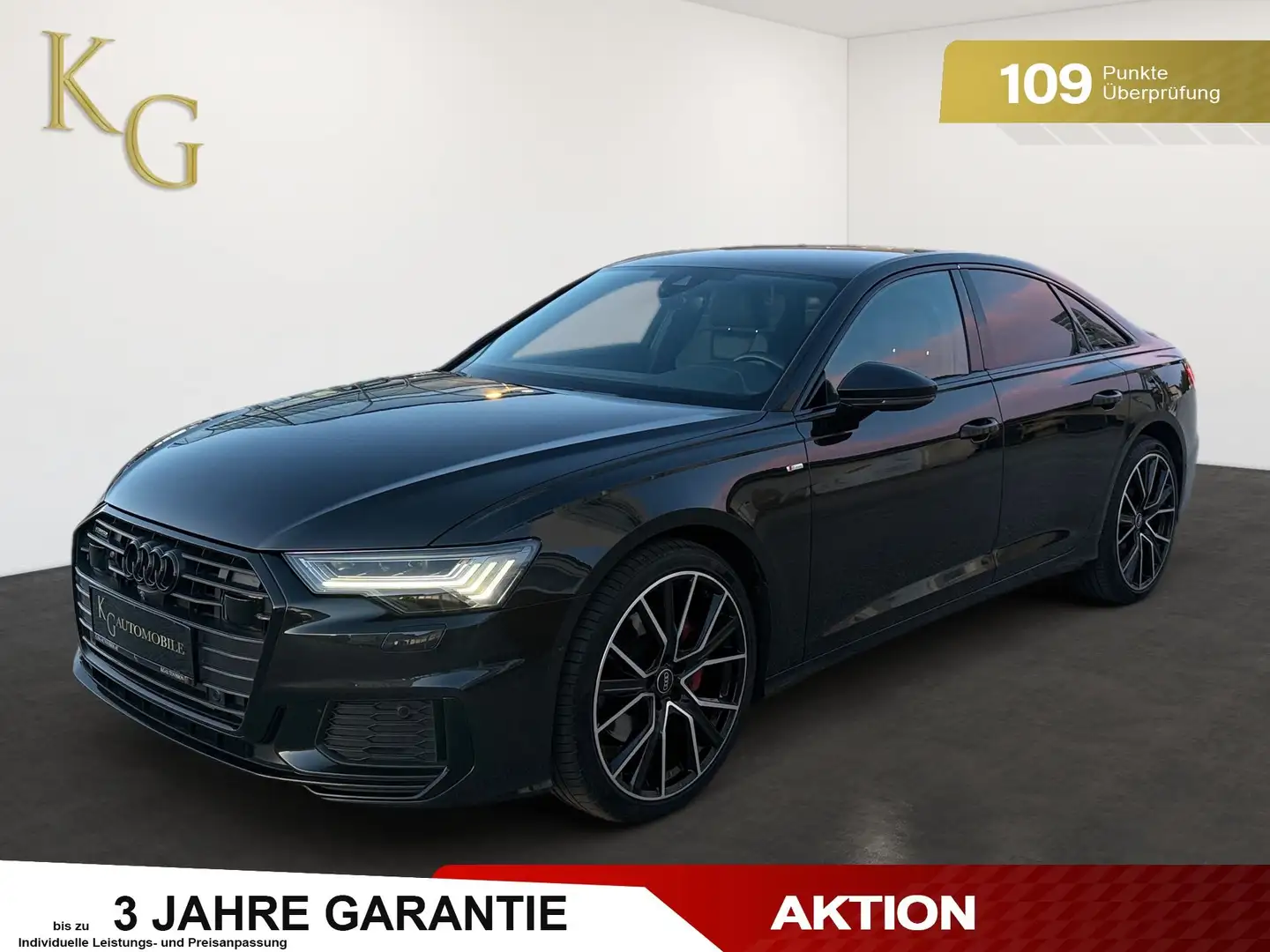 Audi A6 45 TDI quattro S-Line ab ca. 311€ monatlich Grau - 1