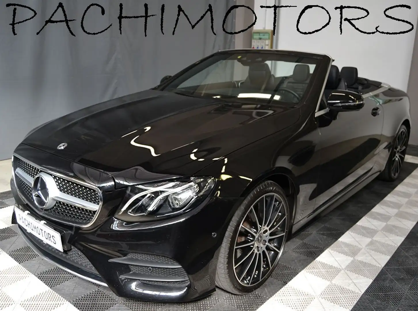 Mercedes-Benz E 220 d Auto 4Matic Cabrio Premium Amg-Service M.B. Nero - 1