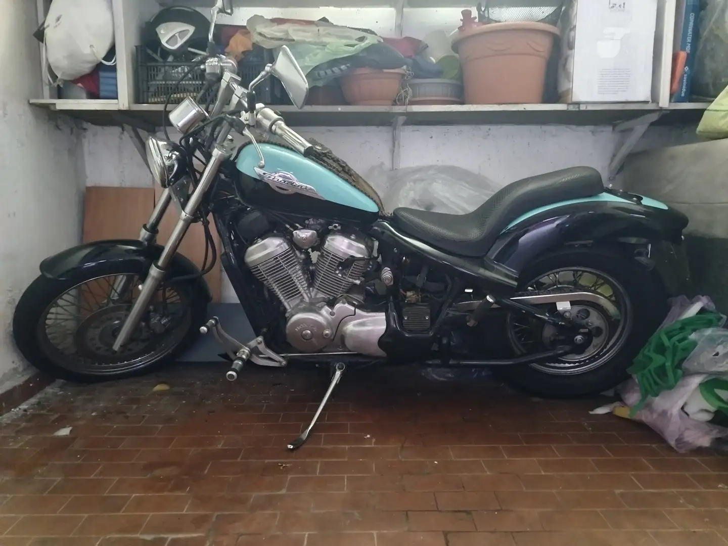 Honda Shadow 600 Azul - 2