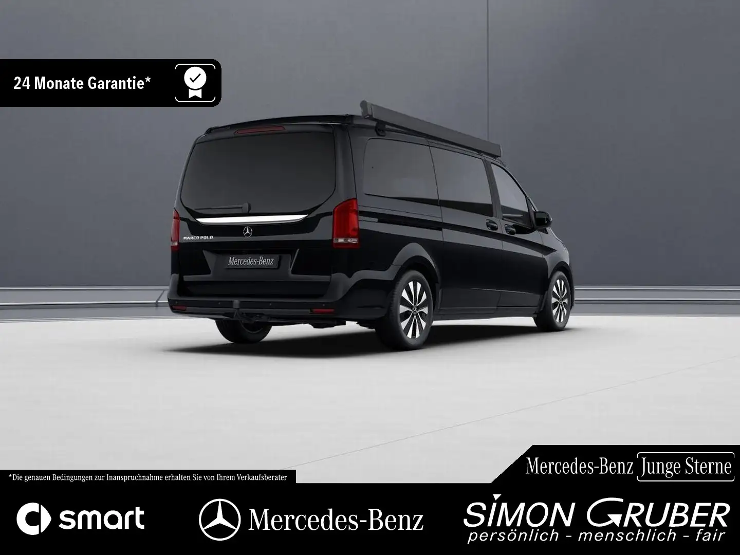 Mercedes-Benz Marco Polo V 300 d Marco Polo Küche Leder Glasdach Ambi AHK Schwarz - 2