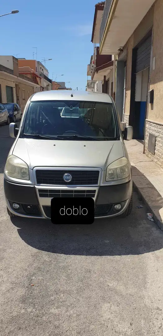 Fiat Doblo Doblo I 20061.3 mjt 16v Dynamic Plateado - 1