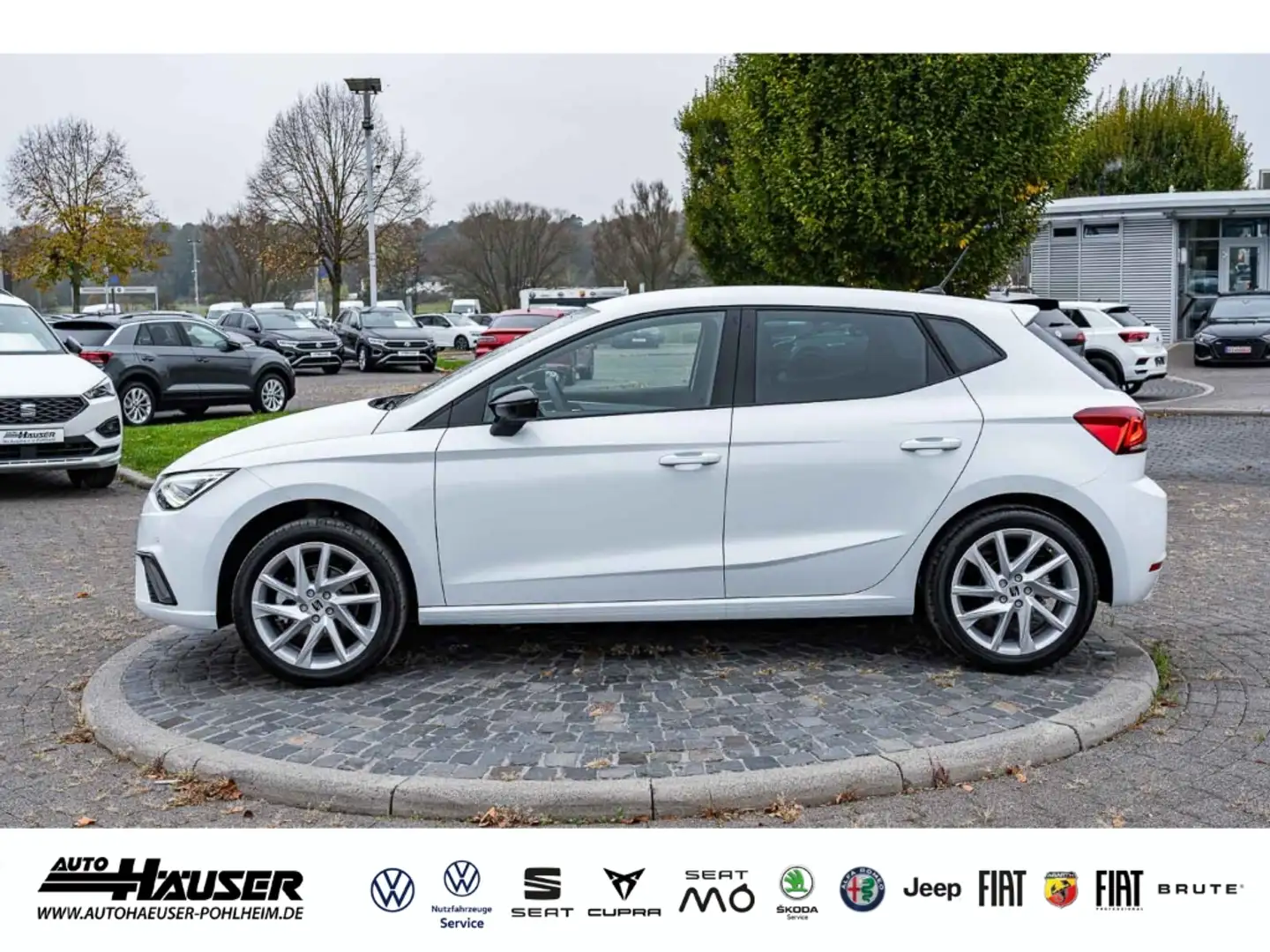 SEAT Ibiza FR 1.0 TSI DSG NAVI KAMERA VIRTUAL ACC LED PDC FUL Weiß - 2