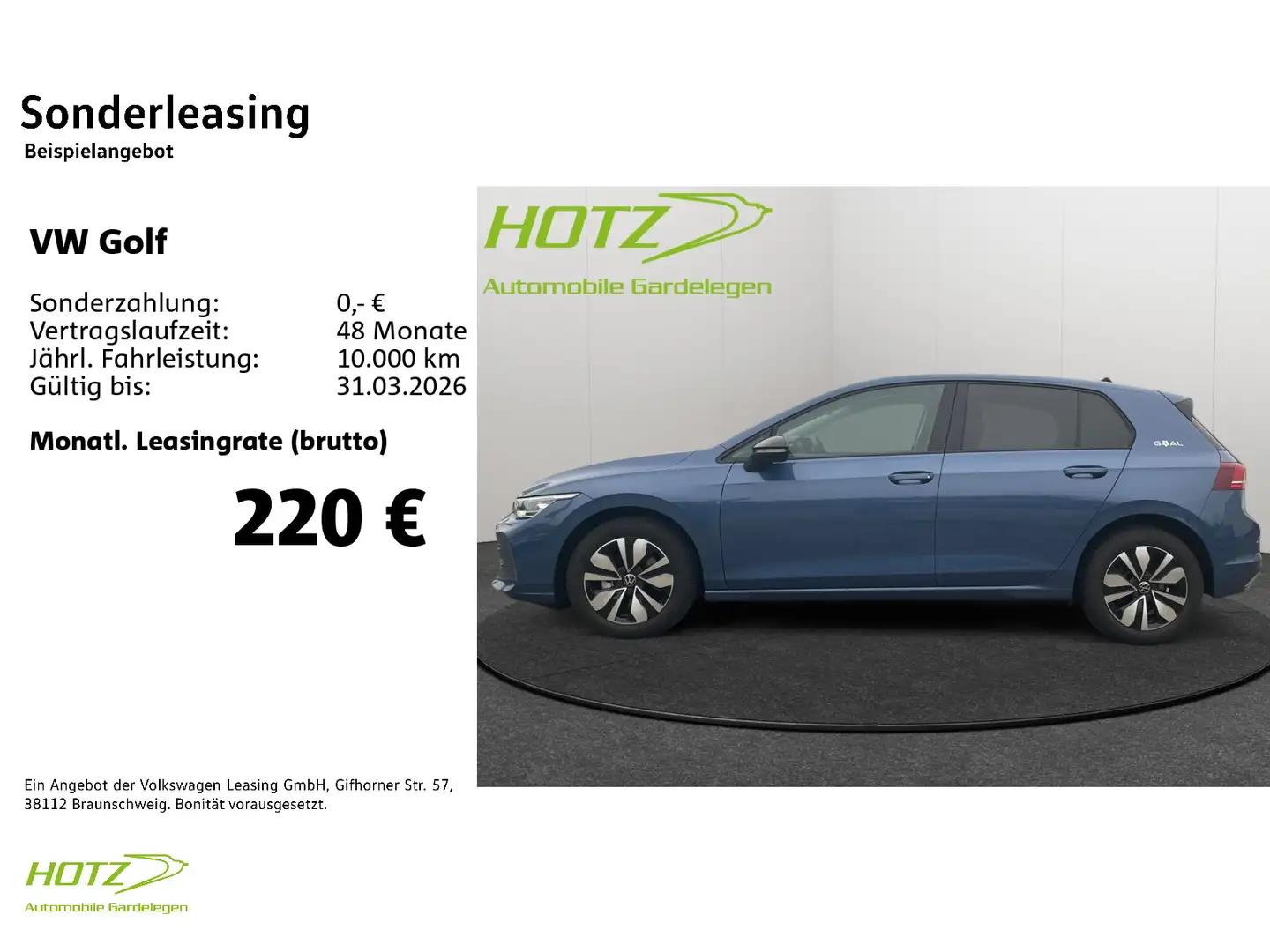 Volkswagen Golf VIII 1.5 TSI Goal AHK/LED/PDC Blau - 2
